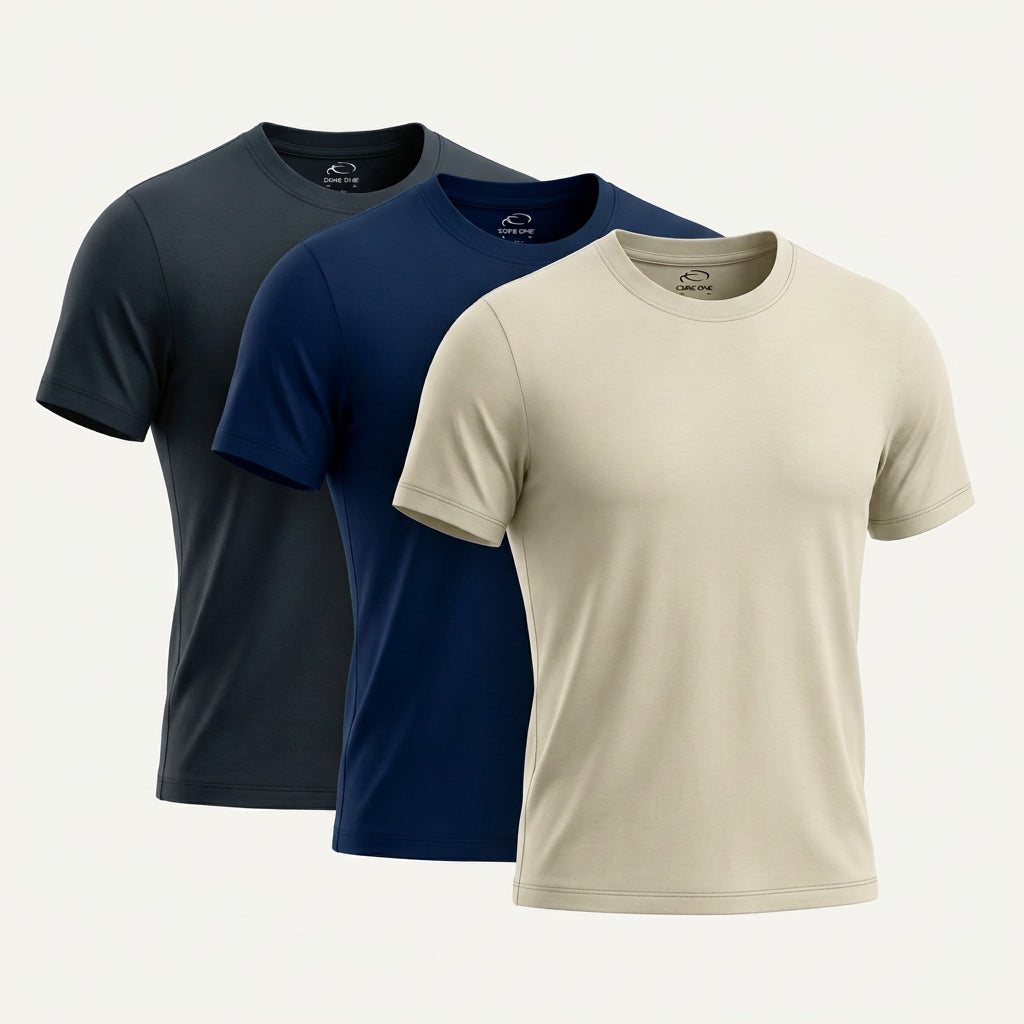 Core One 3-pack of bamboo tees