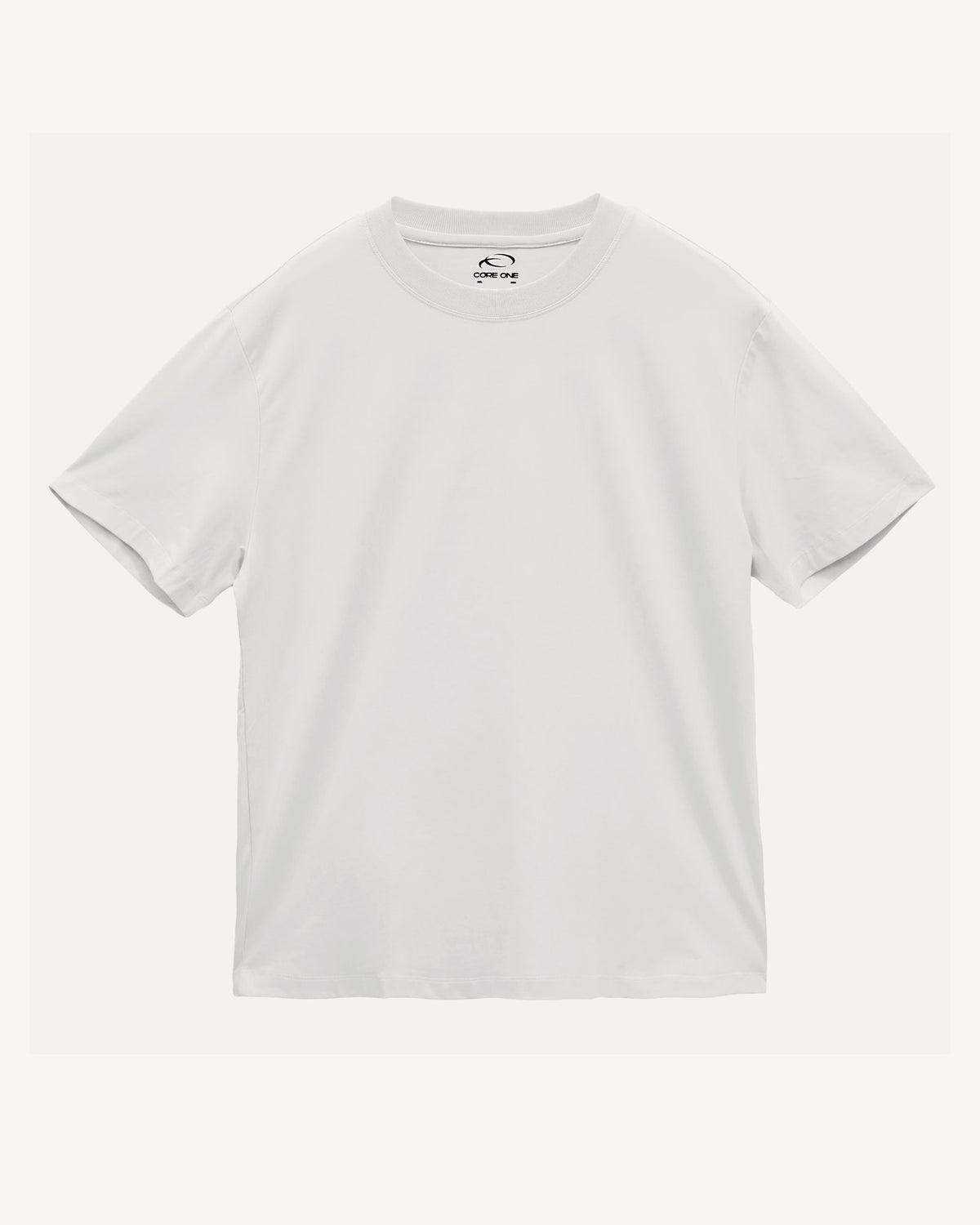 Core One Classic Crew in White